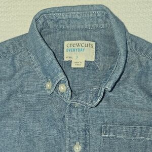 Crewcuts Linen Jean Shirt 3t
